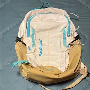 Patagonia Cream and Tan Backpack